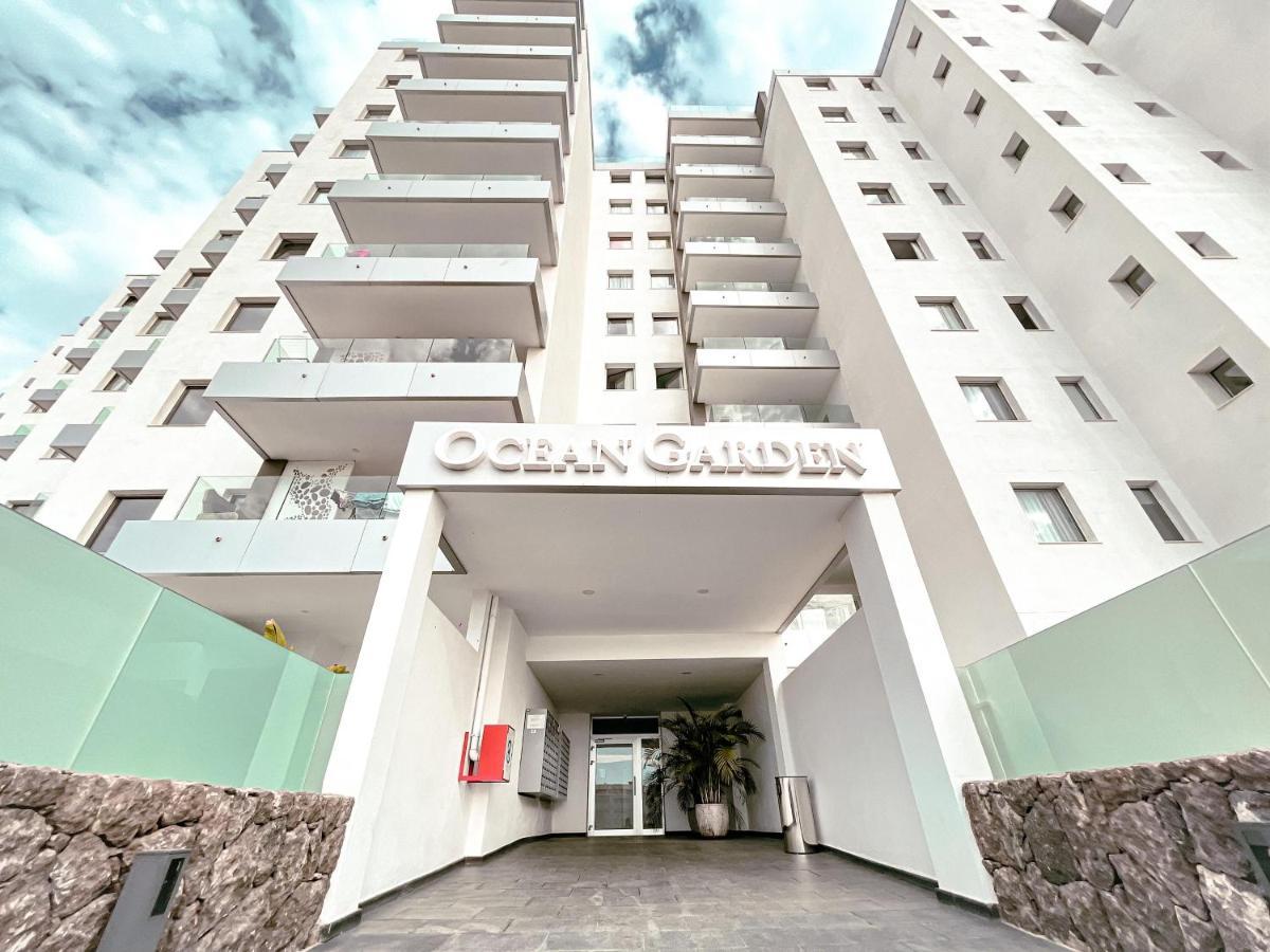 Ocean Garden, Ac, Sun Terrace, Heated Pool, Parking, Pp901 Leilighet Costa Adeje  Eksteriør bilde