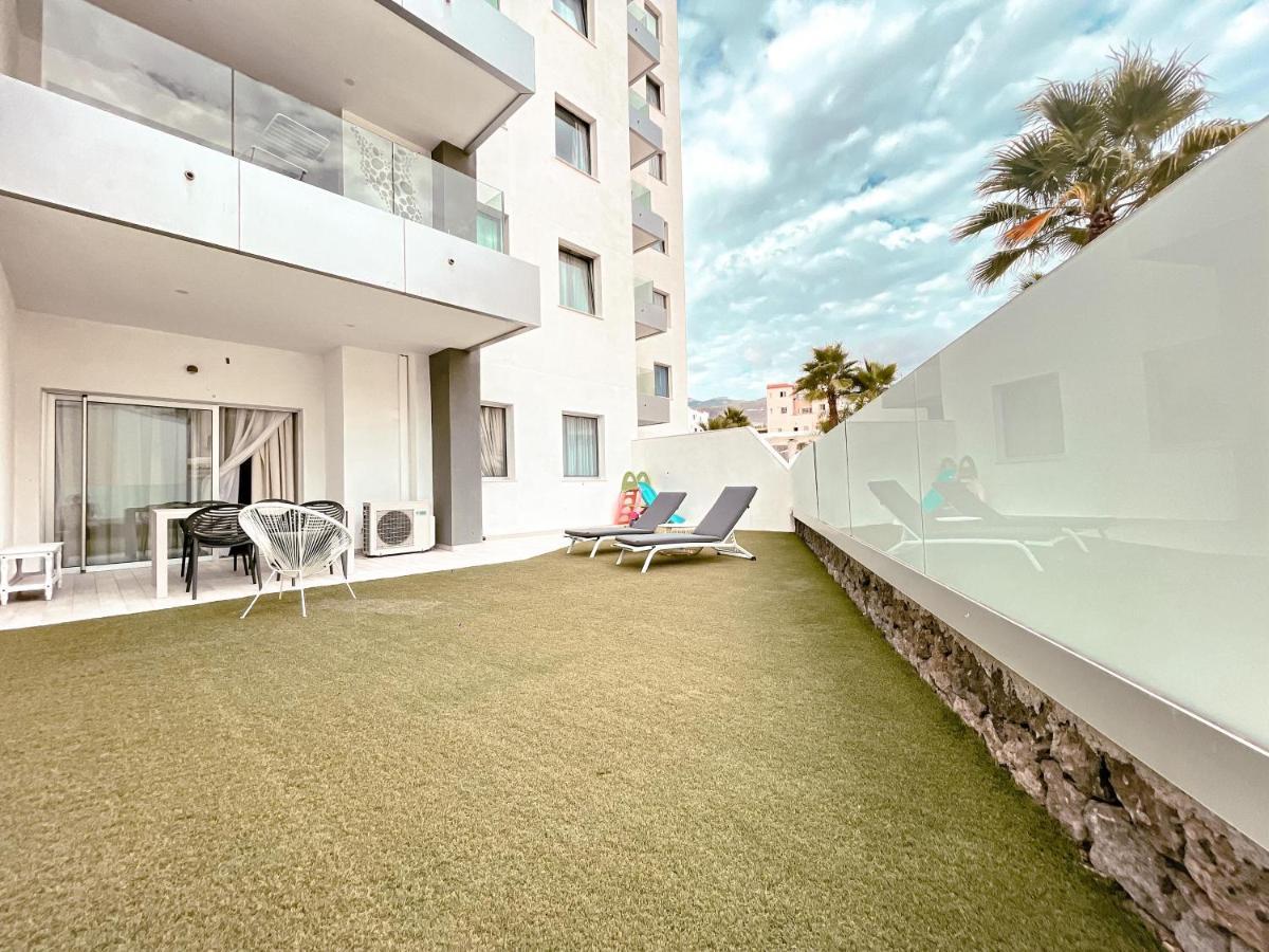Ocean Garden, Ac, Sun Terrace, Heated Pool, Parking, Pp901 Leilighet Costa Adeje  Eksteriør bilde