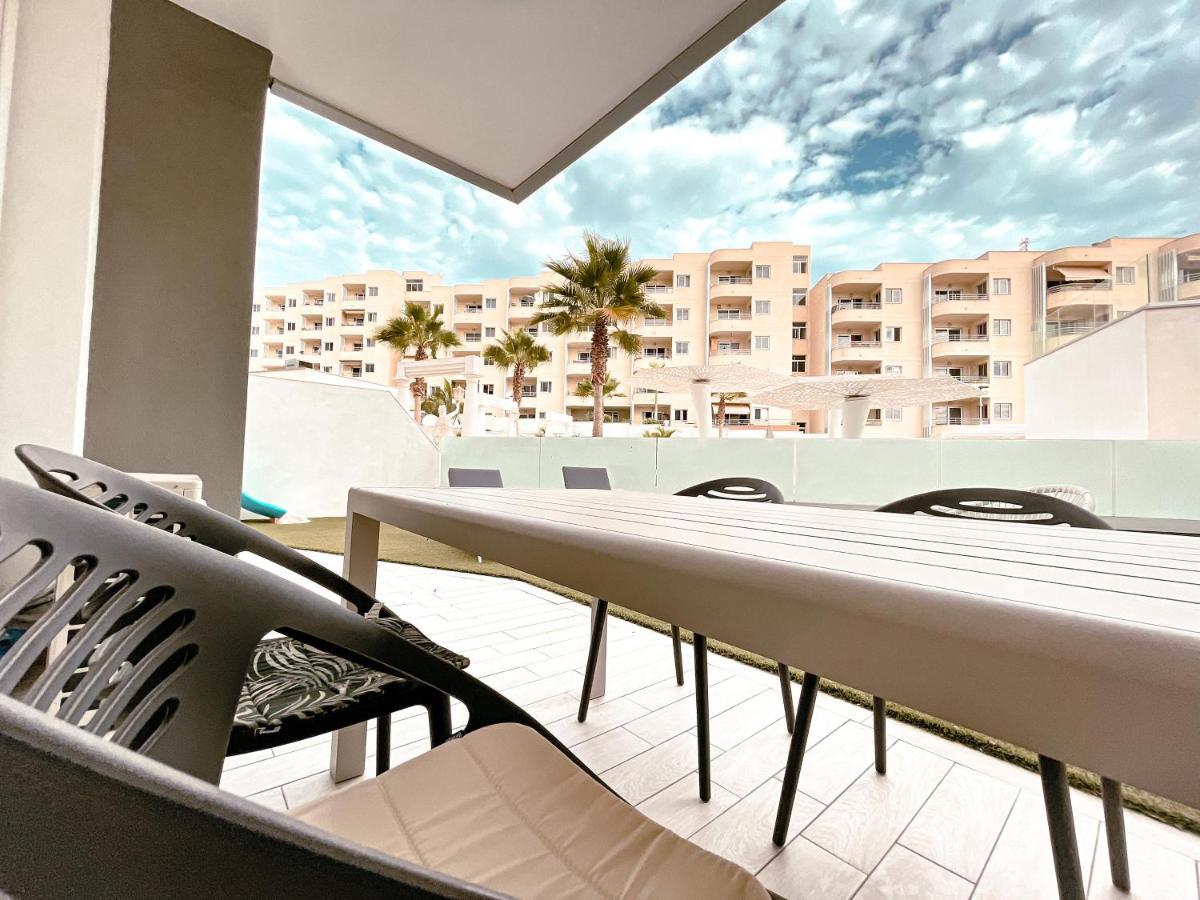 Ocean Garden, Ac, Sun Terrace, Heated Pool, Parking, Pp901 Leilighet Costa Adeje  Eksteriør bilde