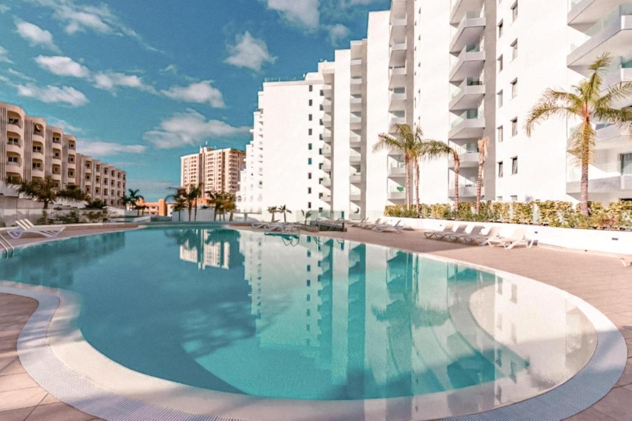 Ocean Garden, Ac, Sun Terrace, Heated Pool, Parking, Pp901 Leilighet Costa Adeje  Eksteriør bilde